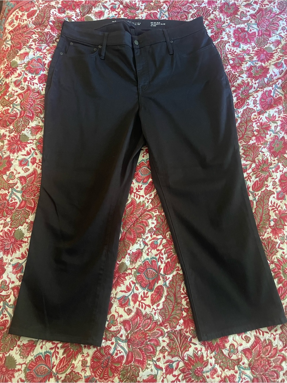 J.Crew Black ‘03 Curvy Slim